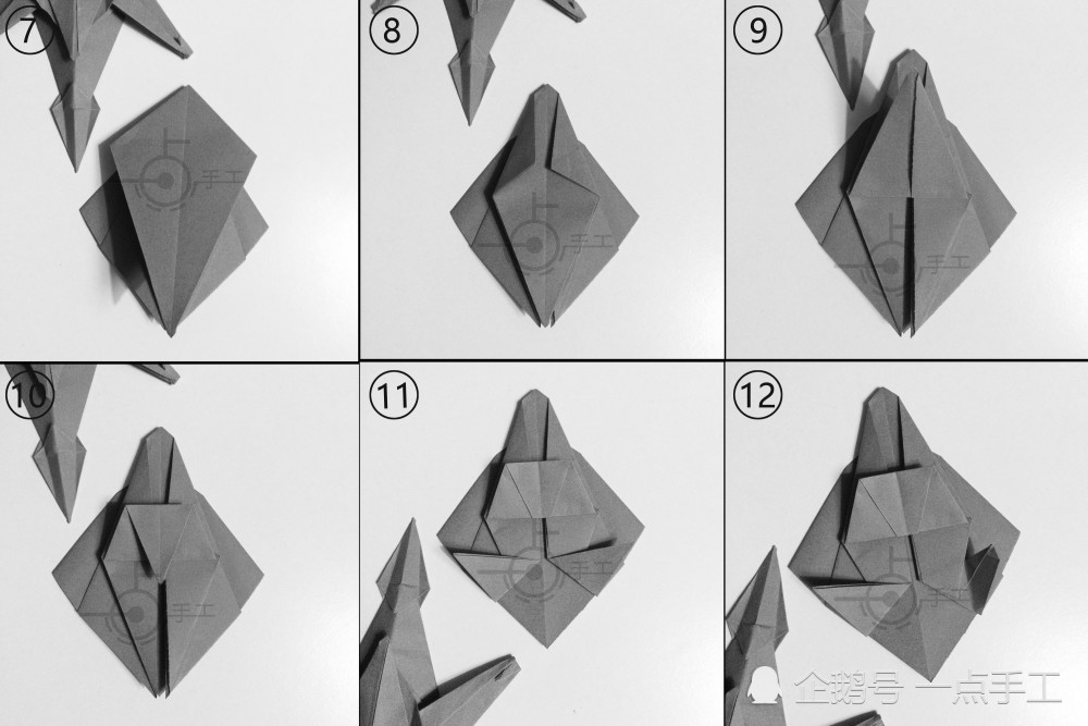 电影《绝密飞行》概念战机鹰爪的折纸02,应该这样玩