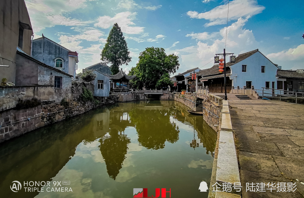 浙江慈溪鸣鹤古镇,已有千年历史,人少景美还不收门票