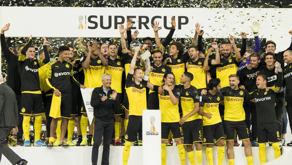 2019德国超级杯冠军:多特蒙德!