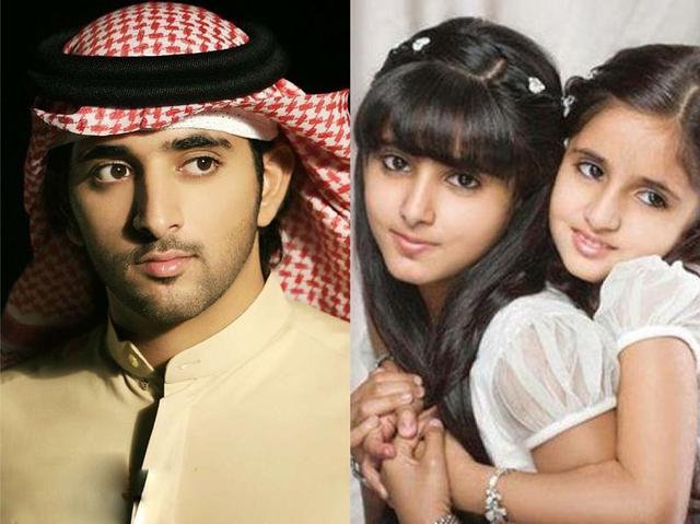 左边为迪拜王储哈曼丹右边为迪拜公主图片来自网络