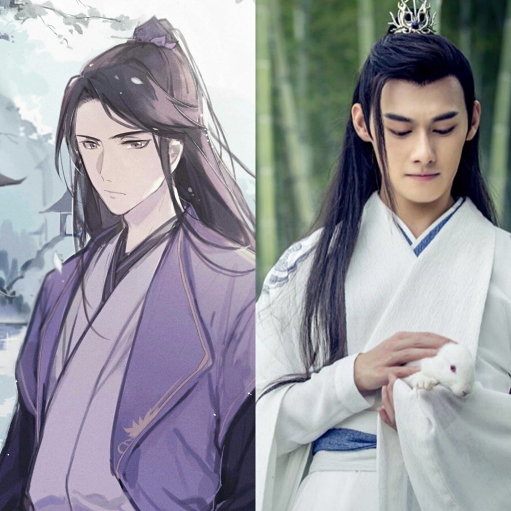 动漫版vs真人版《陈情令》,网友:神仙剧组神还原