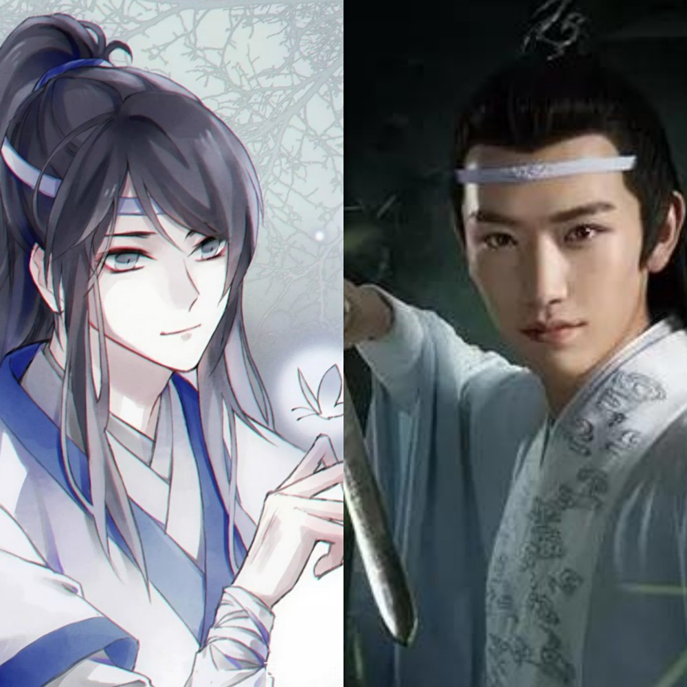 动漫版vs真人版《陈情令》,网友:神仙剧组神还原