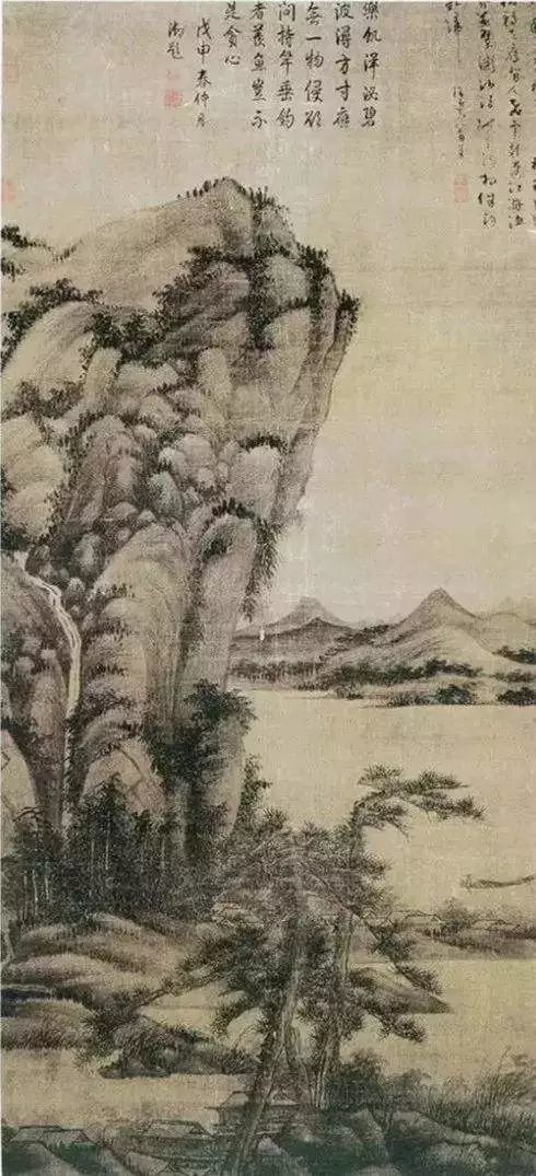 吴镇与倪瓒山水画之比较