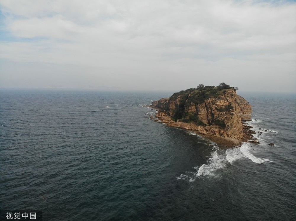 航拍孤悬大连本土之外的棒棰岛,因上新闻联播走红