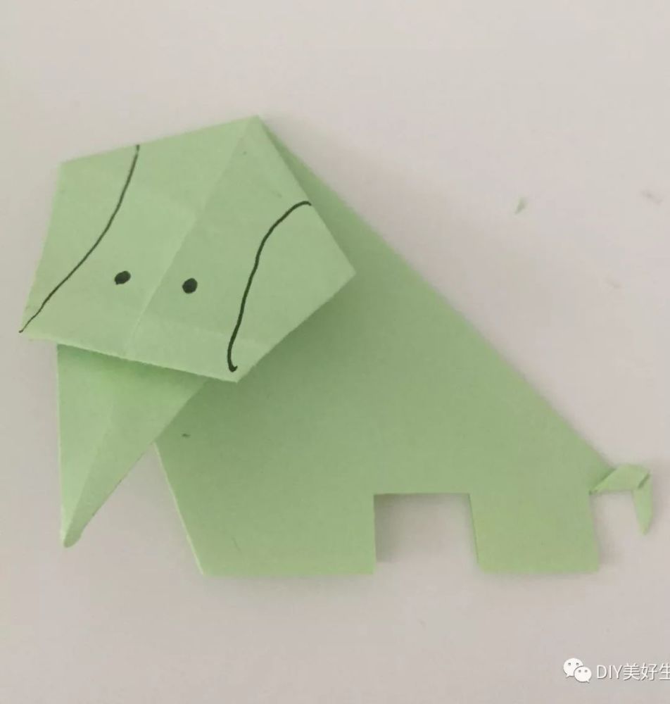 大象之简易折纸法