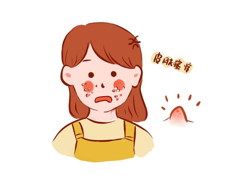 表面会出现橘皮样变化,除此以外还有一种皮肤改变叫做黑棘皮症!
