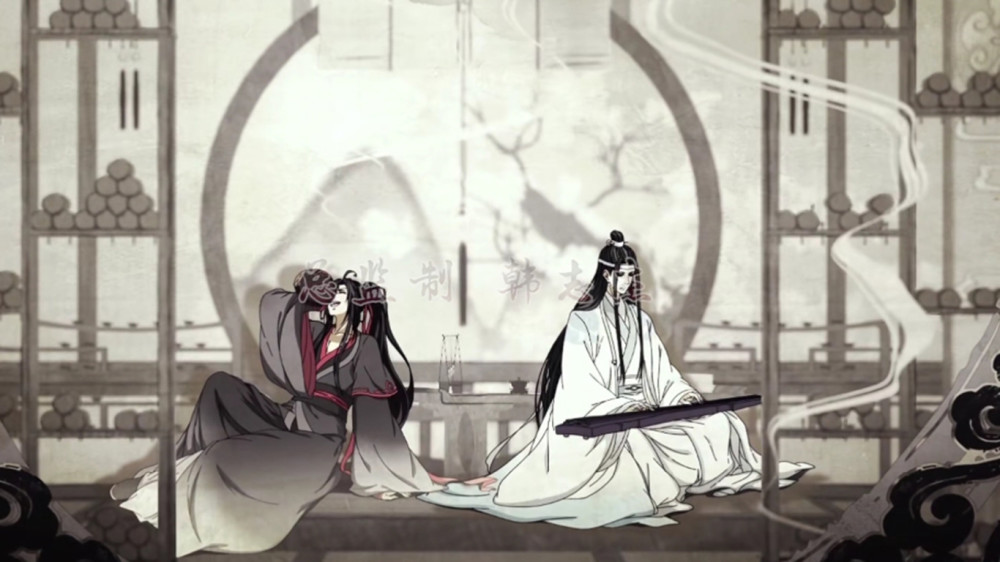 魔道祖师的画风太唯美了,每一幅画面都可做壁纸