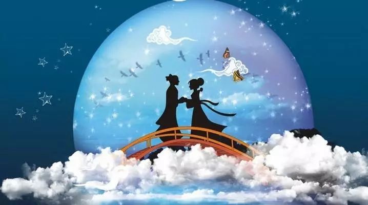 七夕将至,用一阙秦观的《鹊桥仙》遥寄牛郎织女星.