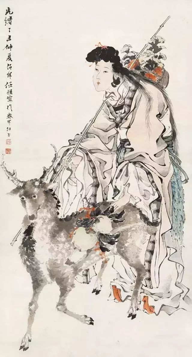 任伯年画人物:线条无人超越