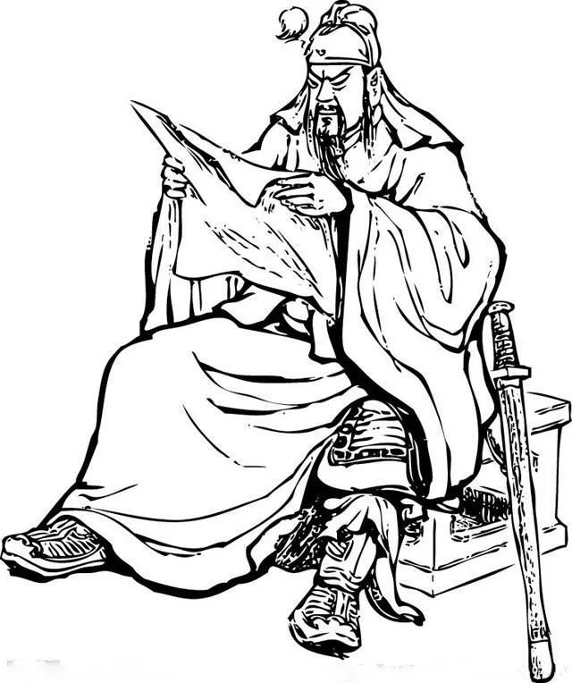 关公人物绘画关羽关云长3