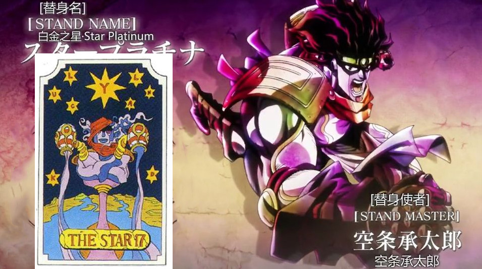 我们来自这里,jojo!埃及打dio团替身名字原来出自塔罗