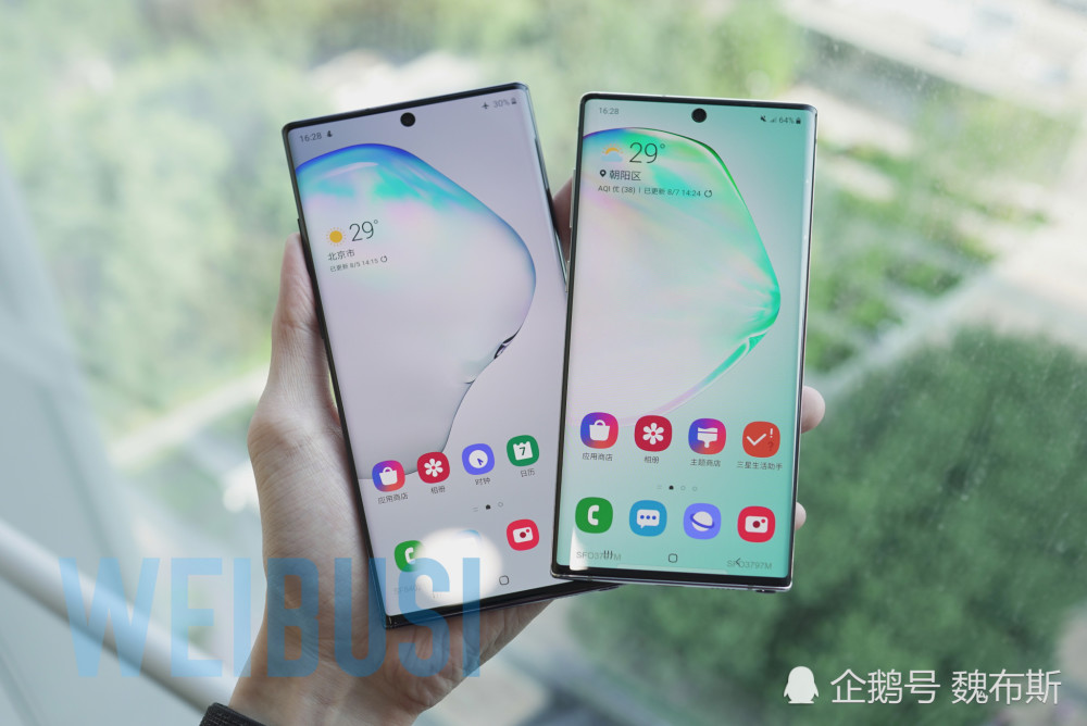 三星galaxy note10系列真机上手魏布斯纯瞎拍