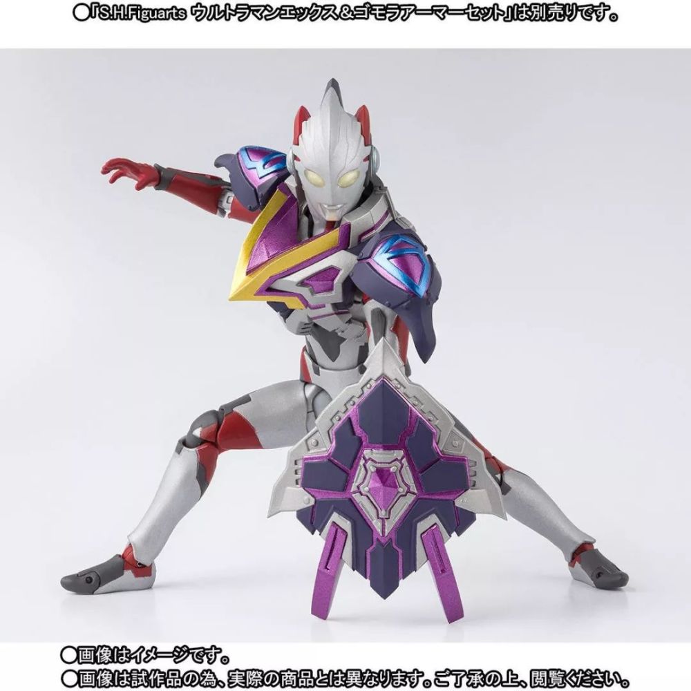 shf艾克斯奥特曼装甲套装公开,怪兽装甲齐聚,光线特效