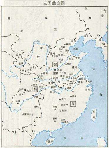 三国时期,魏蜀吴三分天下,各自割据一方.