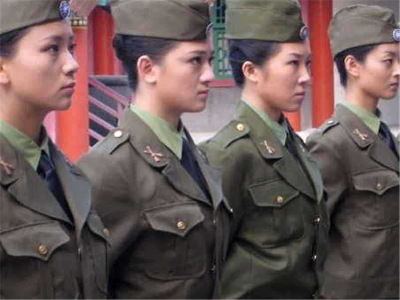 国民党女兵形象,与影视里的不一样,抗战时期国民女兵