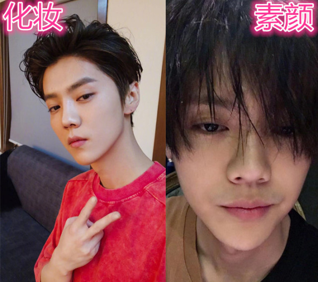 当红男星卸妆后,肖战没差别,鹿晗变沧桑,看到王一博