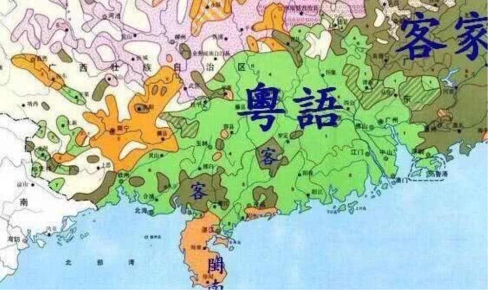 广西沿海与粤西的白话更加类似,由于与广州音差距很大,都被称为"土