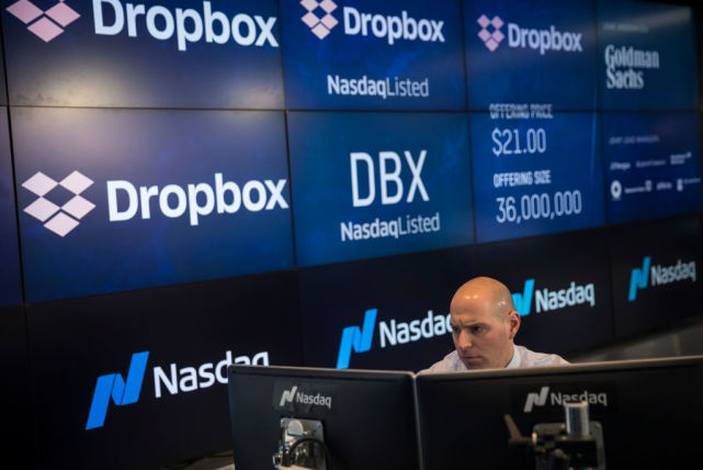 云存储DropBox股价暴跌13% CEO辩解业务仍在增长