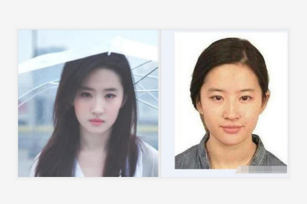 女星证件照,赵丽颖刘亦菲超清纯,看到她我慕了