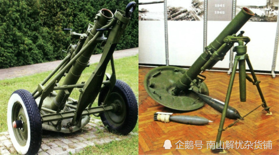 步兵重锤,从50毫米到160毫米,二战美英苏装备的主要迫击炮