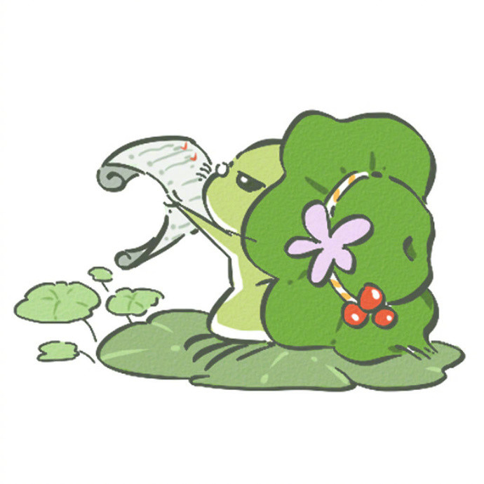 旅行青蛙头像,家里有蛙的进来看看啊