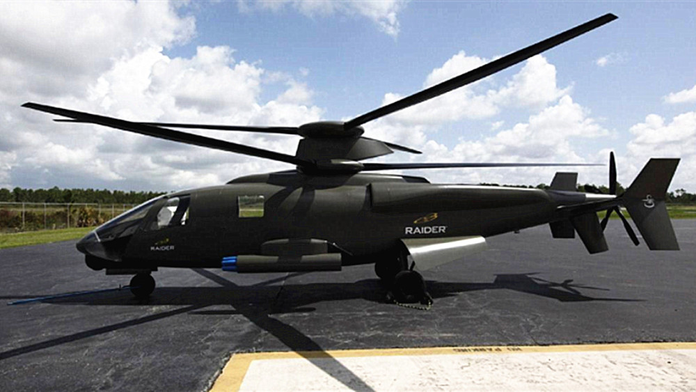 美国第二架s-97直升机试飞成功,最大时速达482