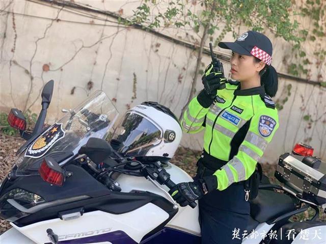 靓丽风景线武汉交警汉警快骑女子队正式成立