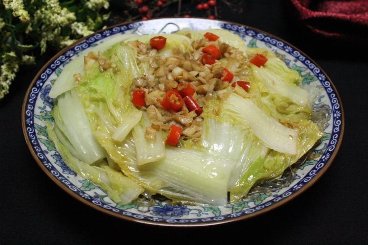 白菜不要老是拿来炒着吃,教你做清蒸白菜,真正的好吃