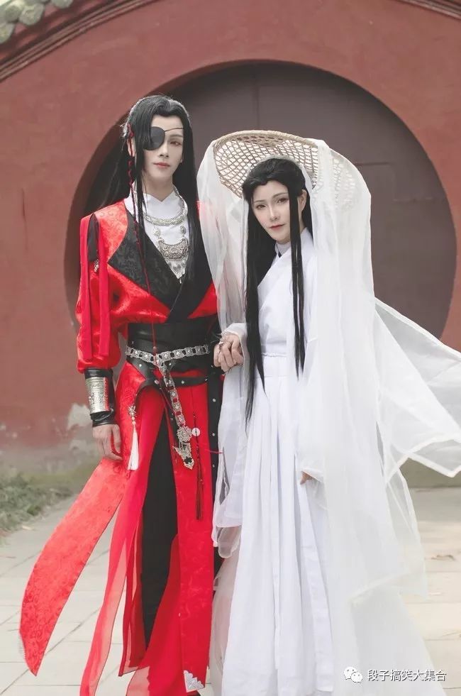 天官赐福cos美图:花城&谢怜,这个丘比特之箭也太可爱了!