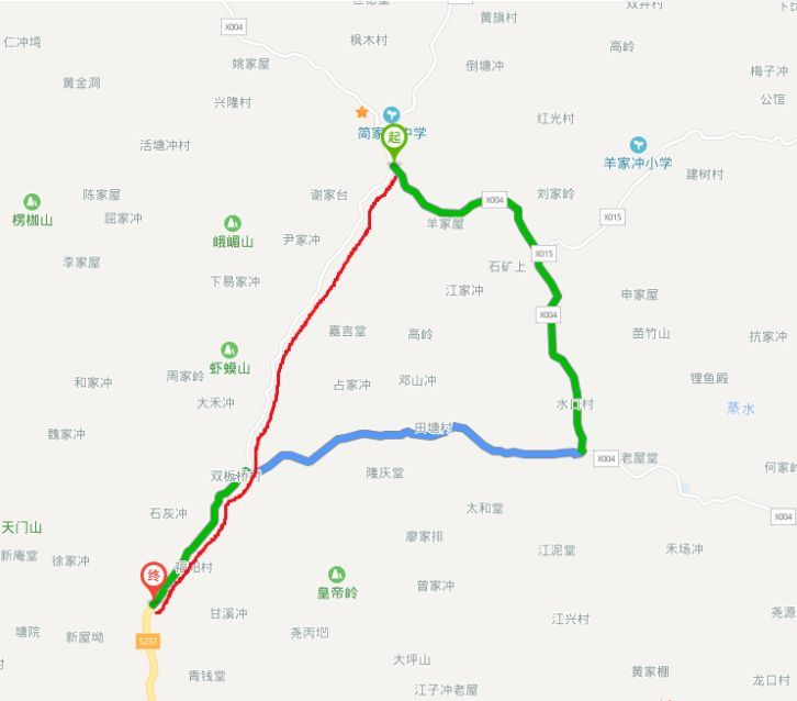 邵东市民呐喊:途径团山,简家陇等乡镇的s227省道何时开建?