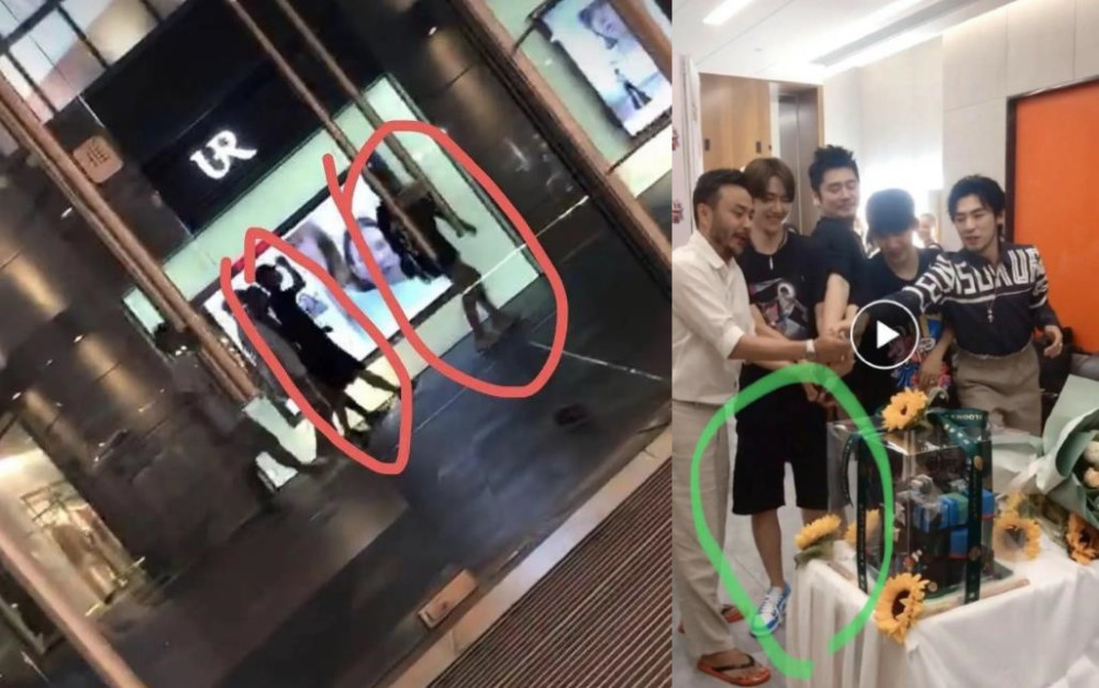 王一博綦美合再被曝恋情,在深圳牵手逛街,去年曾遭