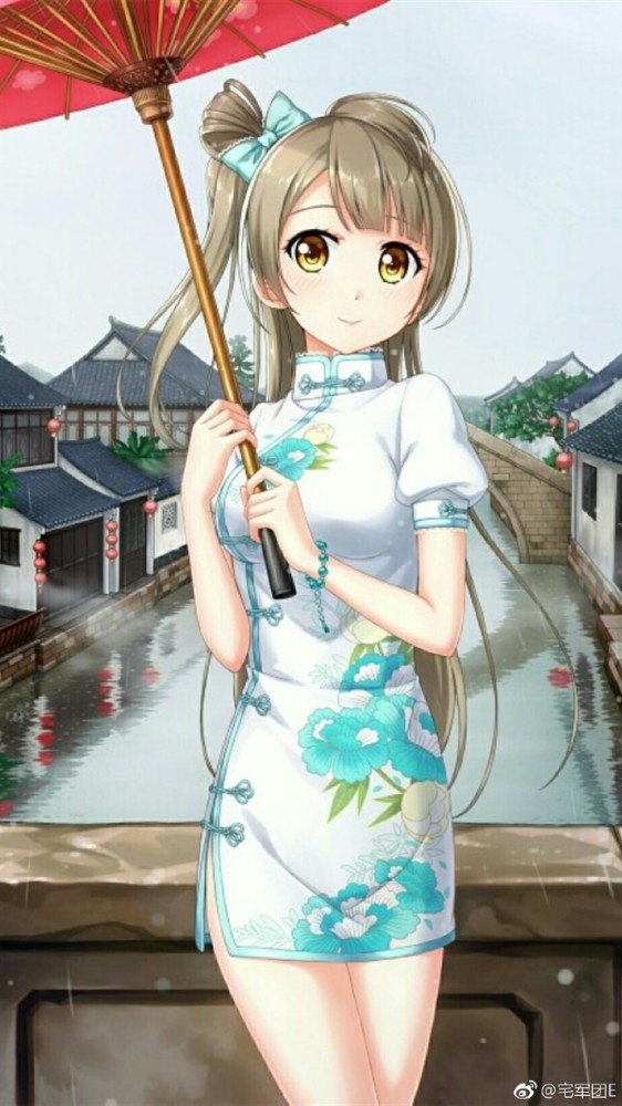 二次元动漫旗袍美人壁纸分享
