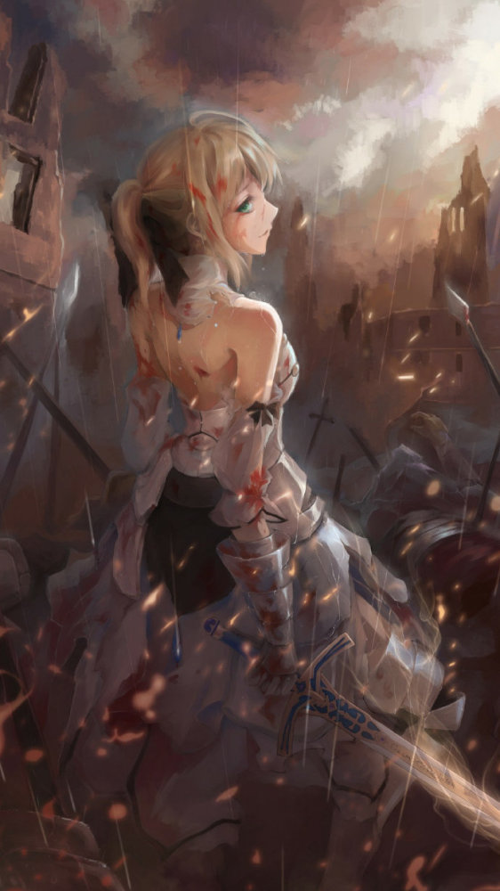 炫酷动漫美女手机壁纸分享