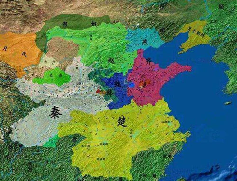 战国地图