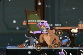猫和老鼠:牛仔杰瑞被侍卫汤姆击倒能卡出新特效!黑暗特效太帅了