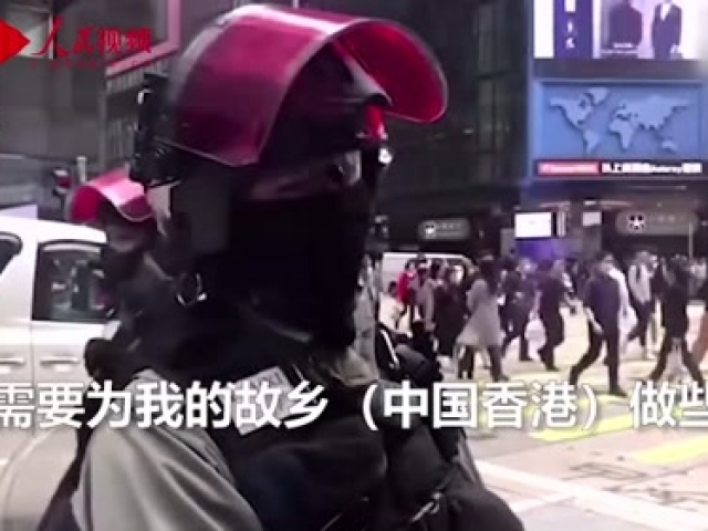 英裔中国香港警察:我想为故乡做贡献 所以做警