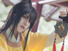 《魔道祖师》薛洋cos,金星雪浪袍清爽帅气