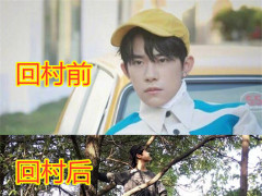 回村前vs回村后,王一博卖白菜,赵丽颖接地气,看到千玺:还有这技能?