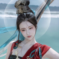 知名coser 模特 爱好汉服国风 热爱传统文化 分享自己的的cos和汉服