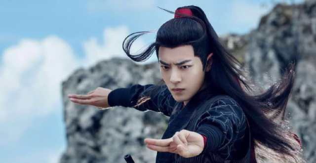 肖战王一博《陈情令》新剧照!魏无羡发型有亮点,蓝湛忙着捡偶包