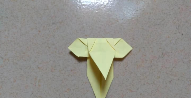 儿童手工折纸:套在手指上的龙爪子怎么折?给宝宝做个