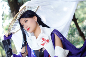 cosplay《剑网三》入门刀娘,小姐姐气质清纯,尽显唯美