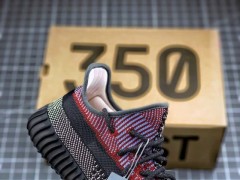 西方暗夜吸血鬼主题!yeezy 350 v2 拼接黑红椰子开箱测评!