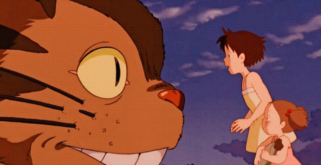 宫崎骏动漫背景图:我有种感觉,好像很久以前就认识你了