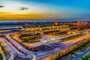 航拍成都双流国际机场,全国排名第四