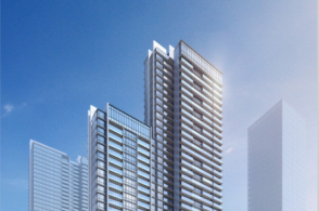 囤地10年,福星惠誉武昌滨江商务区核心项目"月亮湾壹号"初现真容