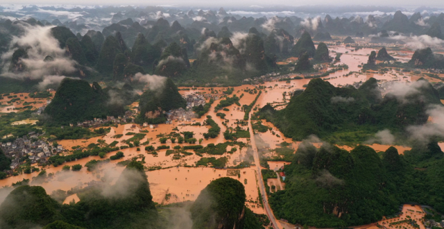 6月暴雨肆虐地图：湖南广东等8省份176.3万人受灾 9人死亡