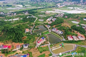 航拍衡阳:远翔农庄—石鼓区醉美生态农庄,近郊休闲旅游好地方