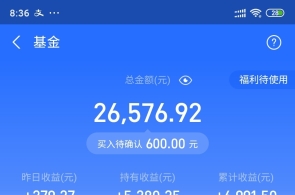 支付宝和微信基金收益率均超过20%_1