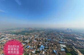 航拍新筑街道,为它留下珍贵的历史照片!